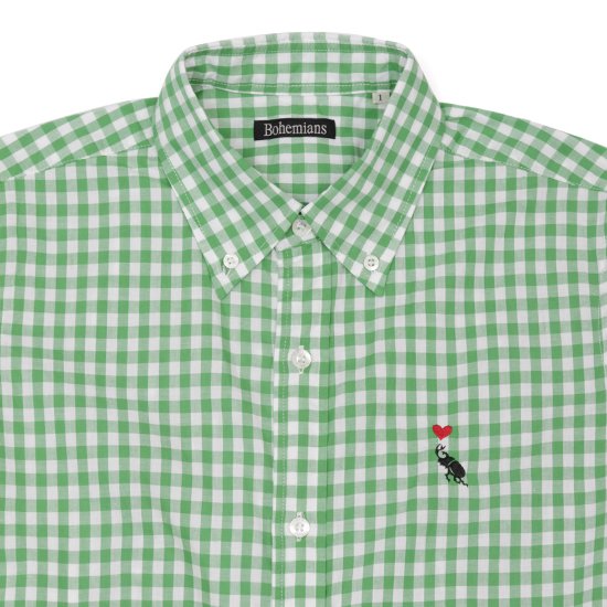 BOHEMIANS｜GINGHAM CHECK B.D L/S SHIRTS